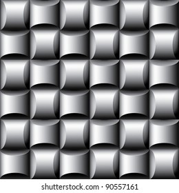 Vector abstract seamless dimensional background