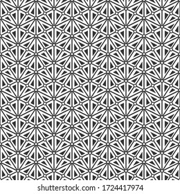 Vector abstract seamless geometric background. Design for backgrounds, textures, textiles and wrappers.


