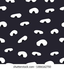 Vector abstract seamless geometric pattern with dots