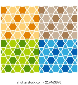 Vektorgrafik, abstrakter, nahtloser Zierhintergrund