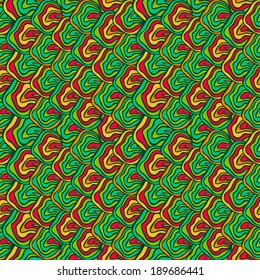 Vector abstract seamless pattern.