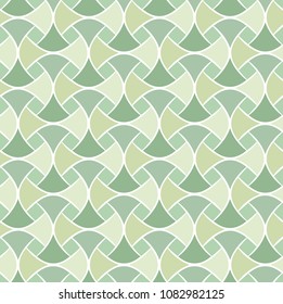 Vector Abstract Seamless Pattern. Art Deco Style Background. Geometric decorative texture.