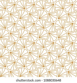 Vector Abstract Seamless Pattern. Art Deco Style Background. Geometric texture.