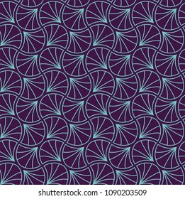 Vector Abstract Seamless Pattern. Art Deco Style Background. Geometric texture.