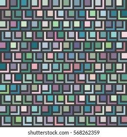 Vector abstract seamless pattern with colorful squares. Background for printing brochure, poster, party, summer print,card, fabric, wallpaper or wrapping. 
