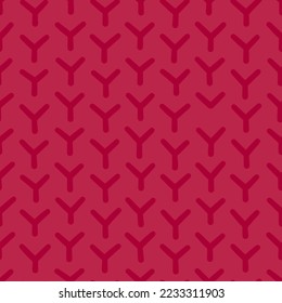 Vector abstract seamless pattern colors of the year 2023 (Viva Magenta). Trend background for your design.