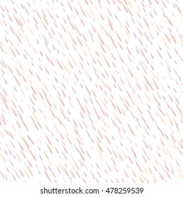 Vector abstract seamless pattern with drops of different  pastel colors endless texture