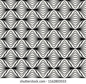 Vector abstract seamless pattern. Geometric classical background. Retro stylish texture.