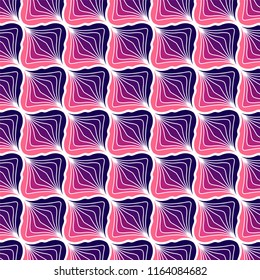 Vector abstract seamless pattern. Geometric classical background. Retro stylish texture.