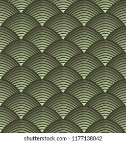 Vector abstract seamless pattern. Geometric classical background. Retro stylish texture.