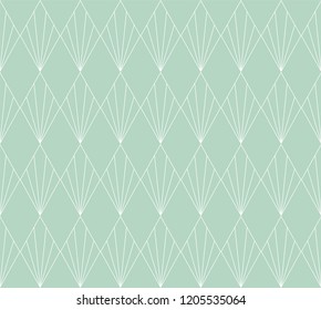 Vector abstract seamless pattern. Geometric classical background. Retro stylish texture.