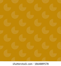 Vector abstract seamless pattern. Geometric elements in Boho style. Good for wall decoration, postcard or brochure cover design. Minimalist Mid century modern shapes.