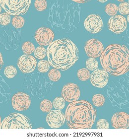 Vector abstract seamless pattern. Iillustration for printing, designs, backgrounds, textile, wallpapers 