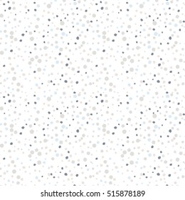 Vector abstract seamless pattern with ink drops of different colors endless texture