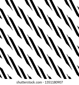 Vector Abstract seamless pattern line color black background 