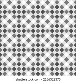 Vector - Abstract seamless pattern of modern design background. Monochrome, black, gray and white color. Can be use for card, print, paper, fabric, backdrop.