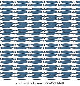 Vector abstract seamless pattern on the theme of the sea, travel, adventure and discovery. Vintage repeating background with hand drawn fish sketches
