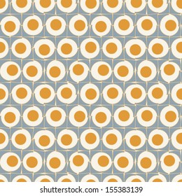 Vector abstract seamless pattern similar to scrambled eggs