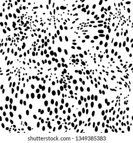 Vector abstract seamless pattern. Simple background