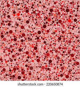 vector abstract seamless pattern small red circles texture background