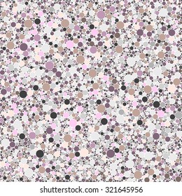 vector abstract seamless pattern small gray pink circles texture background