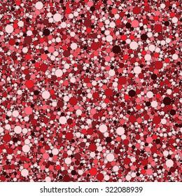 vector abstract seamless pattern small red circles texture background
