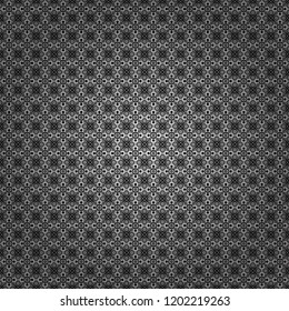 Vector abstract seamless pattern, stylized pattern background, tiles pattern in black, white and gray colors.