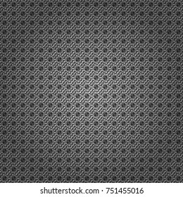 Vector abstract seamless pattern, stylized pattern background, tiles pattern in black, white and gray colors.