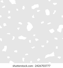 Vector abstract seamless pattern. Terrazzo tile imitation, stone texture. Cute design for fabric, wrapping paper, backgrounds, wallpaper, textile.