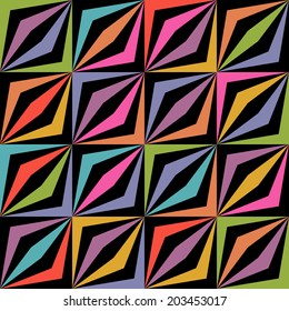 Vector abstract seamless pattern. Vintage color background. Illustration with texture for print, web