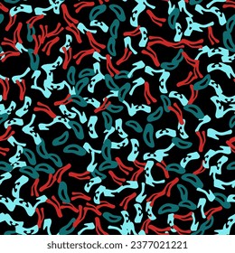 Vector abstract seamless pattern of the word Love for birthday, valentine's day