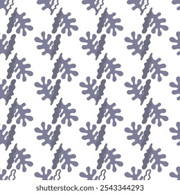 Vector Abstract Seamless Patterns for textiles and back grounds