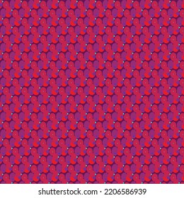 vector abstract seamless red geometric pattern