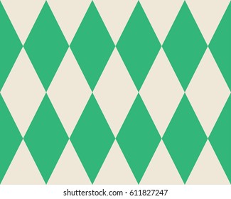 Vector abstract seamless rhombus pattern