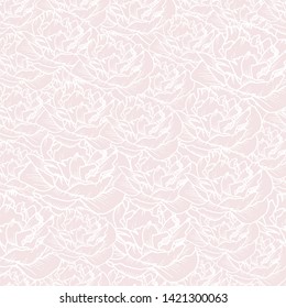 Vector abstract seamless simple floral pattern. Flower pattern. Spring pattern. Pattern for textiles or for cover. Wallpaper. Hand draw.
