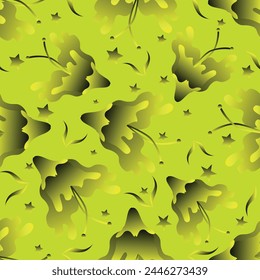 Vector abstract seamless simple floral pattern. Flower pattern. Spring pattern. Pattern for textiles or for cover. Wallpaper. Hand drawn, new year and christmas