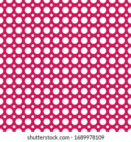 Vector abstract seamless stock color background with circles of different diameters for design, packaging, paper printing, simple backgrounds and texture.