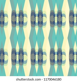 Vector abstract seamless striped transparent pattern of green vertical ribbons of bands creative print for curtains in the bathroom, oilcloth, textile design