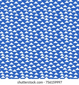 Vector abstract seamless triangles pattern. Hipster geometric card background template