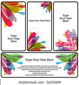 vector abstract set