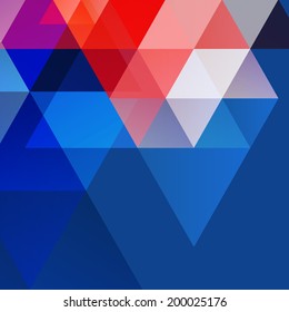 vector abstract shape background design