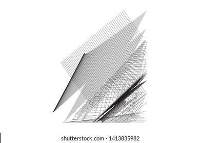 Vector Abstract Shape. Geometric form for T-shirts App interfaces Posters Postcards Patterns Logo design Business cards Brand books Animation Web Clothes Photography etc