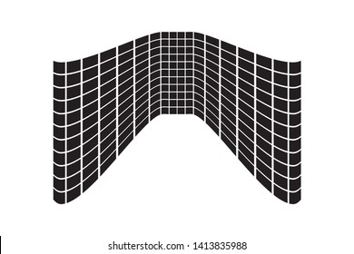 Vector Abstract Shape. Geometric form for T-shirts App interfaces Posters Postcards Patterns Logo design Business cards Brand books Animation Web Clothes Photography etc