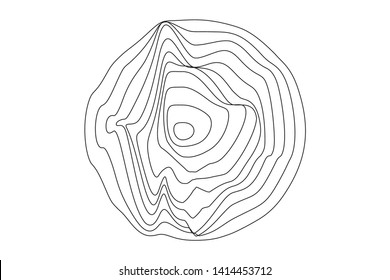 Vector Abstract Shape Geometric universal design form 