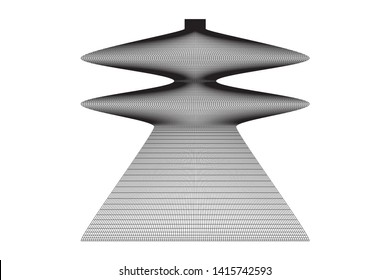 Vector Abstract Shape Geometric universal design form 