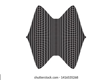 Vector Abstract Shape Geometric universal design form 