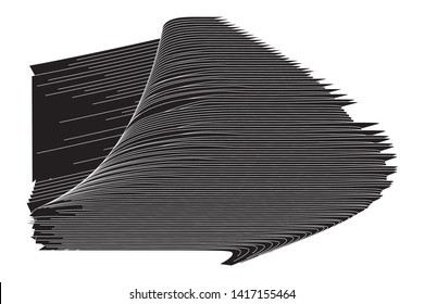 Vector Abstract Shape Geometric universal design form 