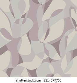 Vector abstract shape layers illustration seamless repeat pattern