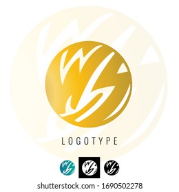 Vector Abstract Shapes, Sphere Logo. Icon.