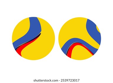 vector abstract shapes for your design